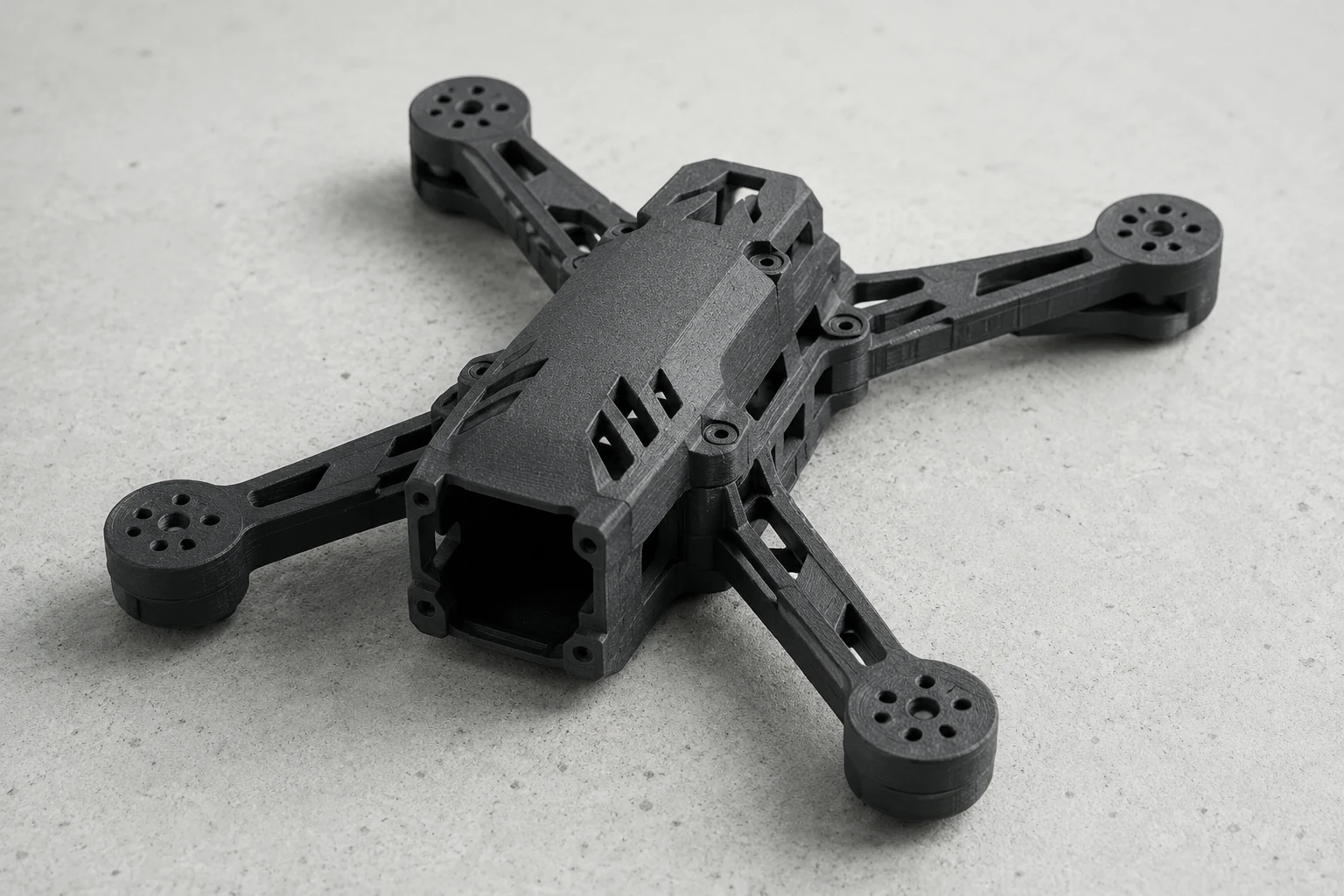 Rama drona wydrukowana w technologii 3D z ABS